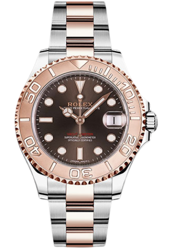 Rolex Yacht-Master 40 Chocolate Dial Automatic Men's Steel and 18K Everose Gold Oyster Watch 126621