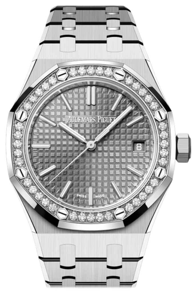 Audemars Piguet Royal Oak Grey Dial Stainless Steel Watch 15551ST.ZZ.1356ST.06
