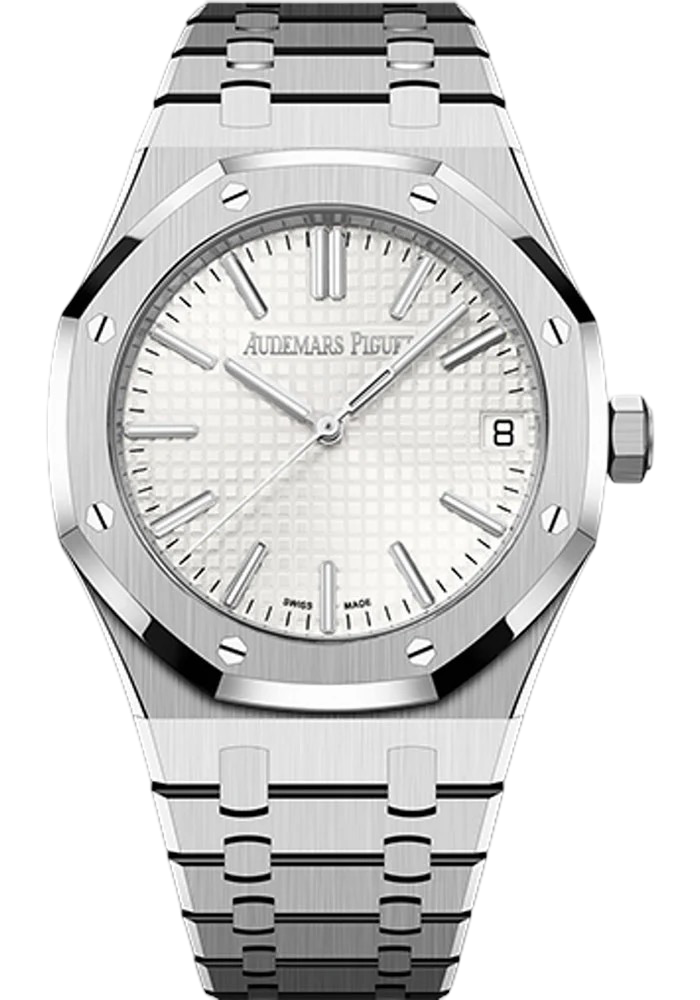 Audemars Piguet Royal Oak 41mm Stainless Steel White Dial 15400ST.OO.1220ST.01