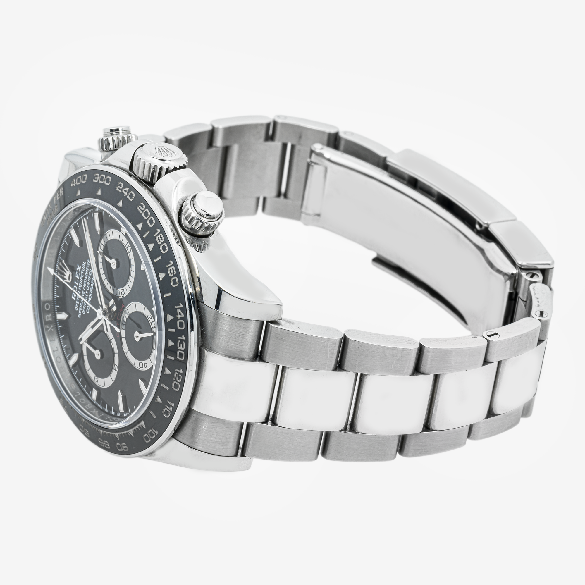 ROLEX DAYTONA 40MM 116500LN REVERSE PANDA BLACK DIAL