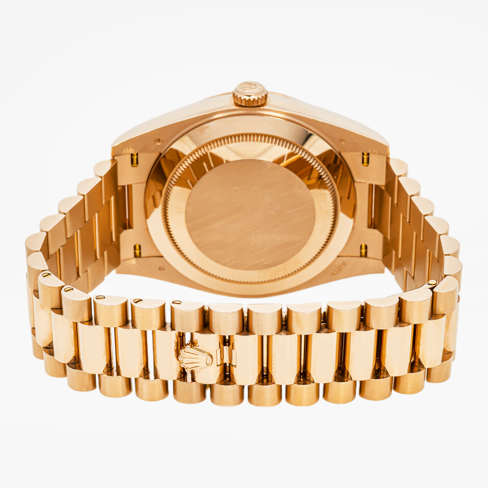 ROLEX DAY-DATE 40MM 228235 ROSE GOLD OLIVE GREEN DIAL