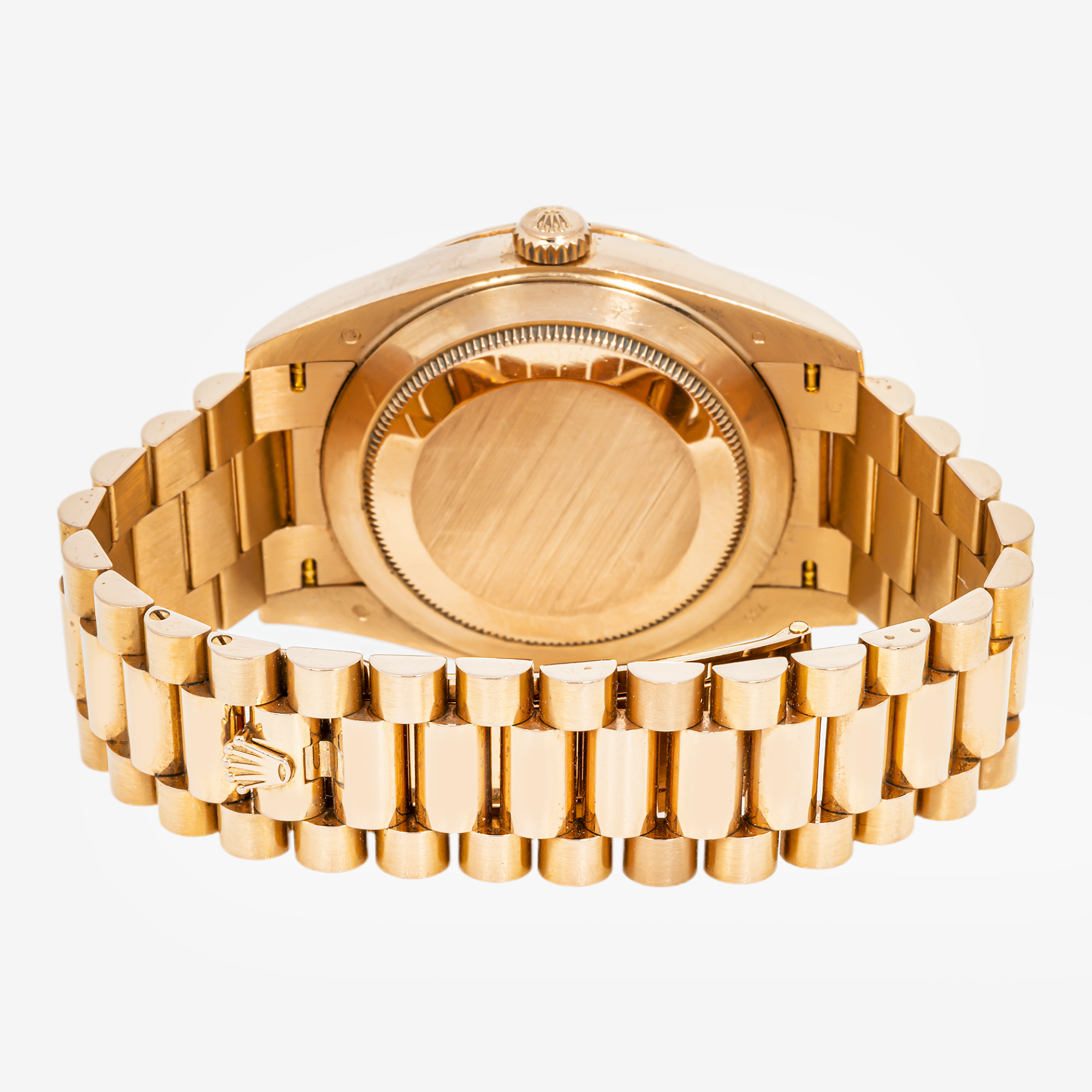 ROLEX DAY-DATE 40MM 228235 ROSE GOLD CHOCOLATE DIAMOND DIAL