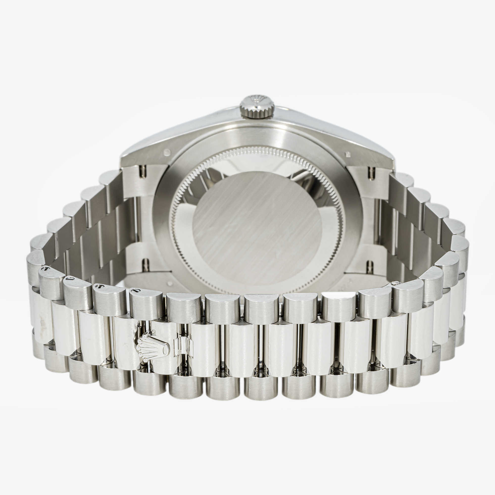 ROLEX DAY-DATE 40MM ICE BLUE DIAL BAGUETTE DIAL 228236