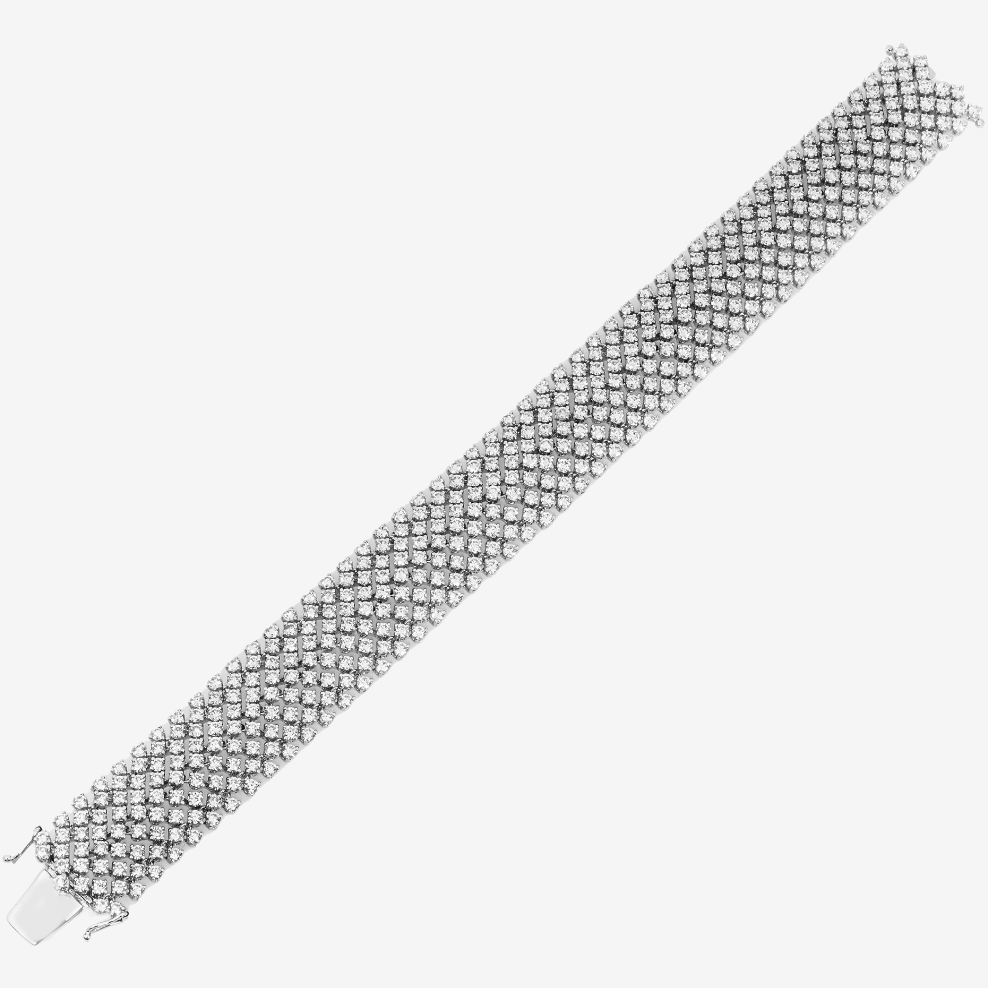 DIAMOND BASKET WEAVE BRACELET