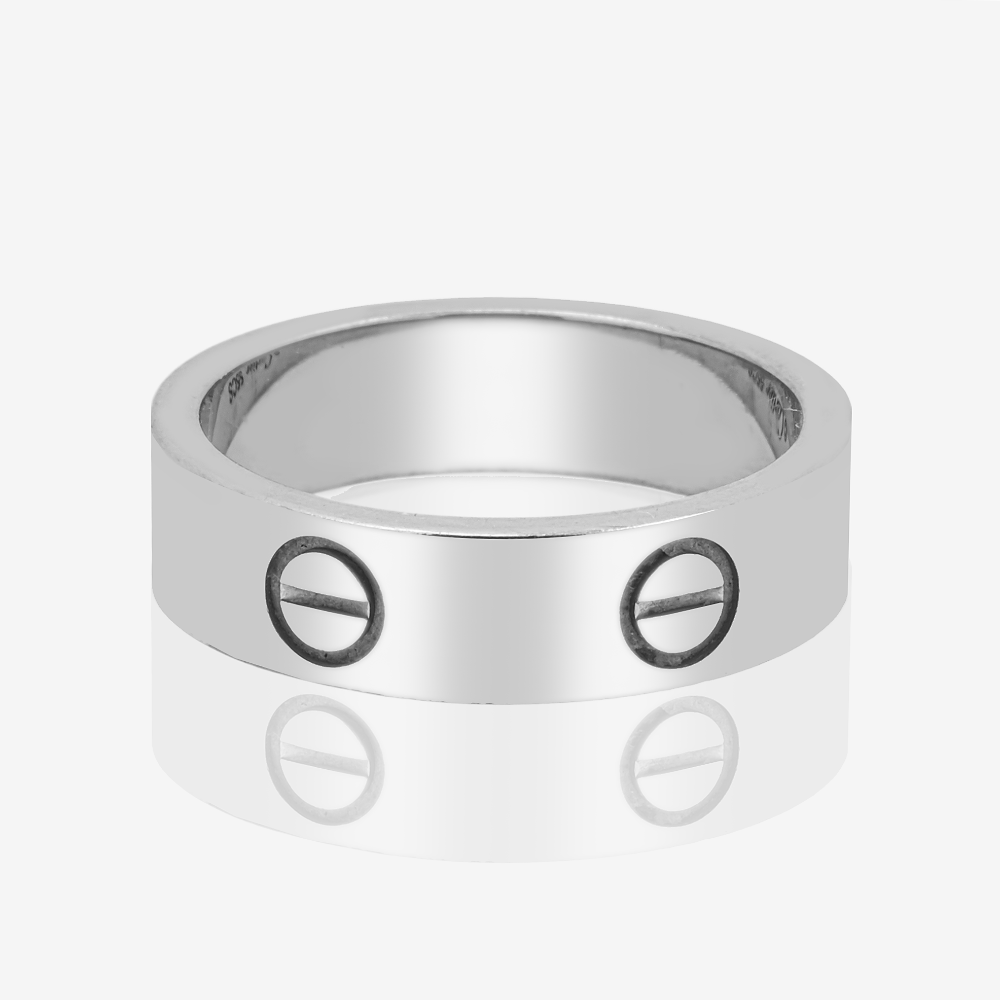 18K CARTIER LOVE RING IN WG