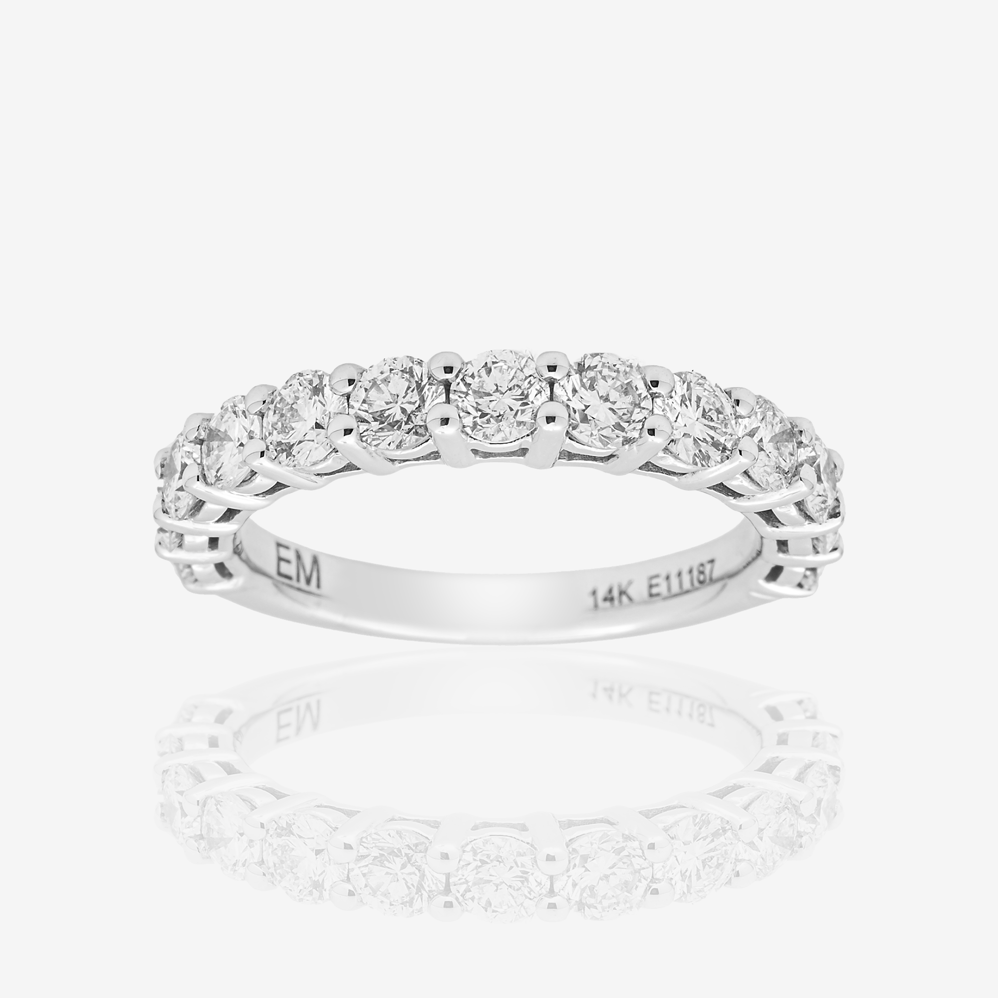 ETERNITY RING IN WG 1.15 CT DIAMONDS