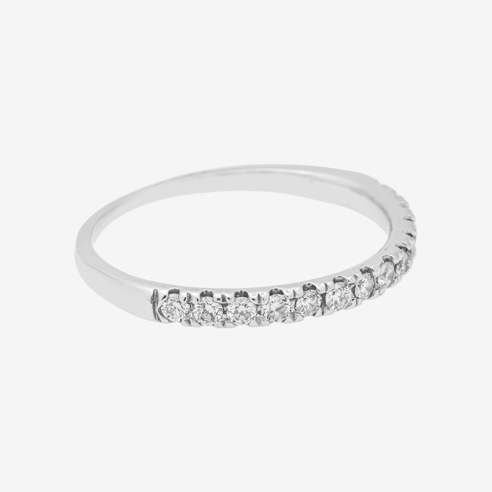 14K ETERNITY RING IN WG 2.6 CT DIAMONDS