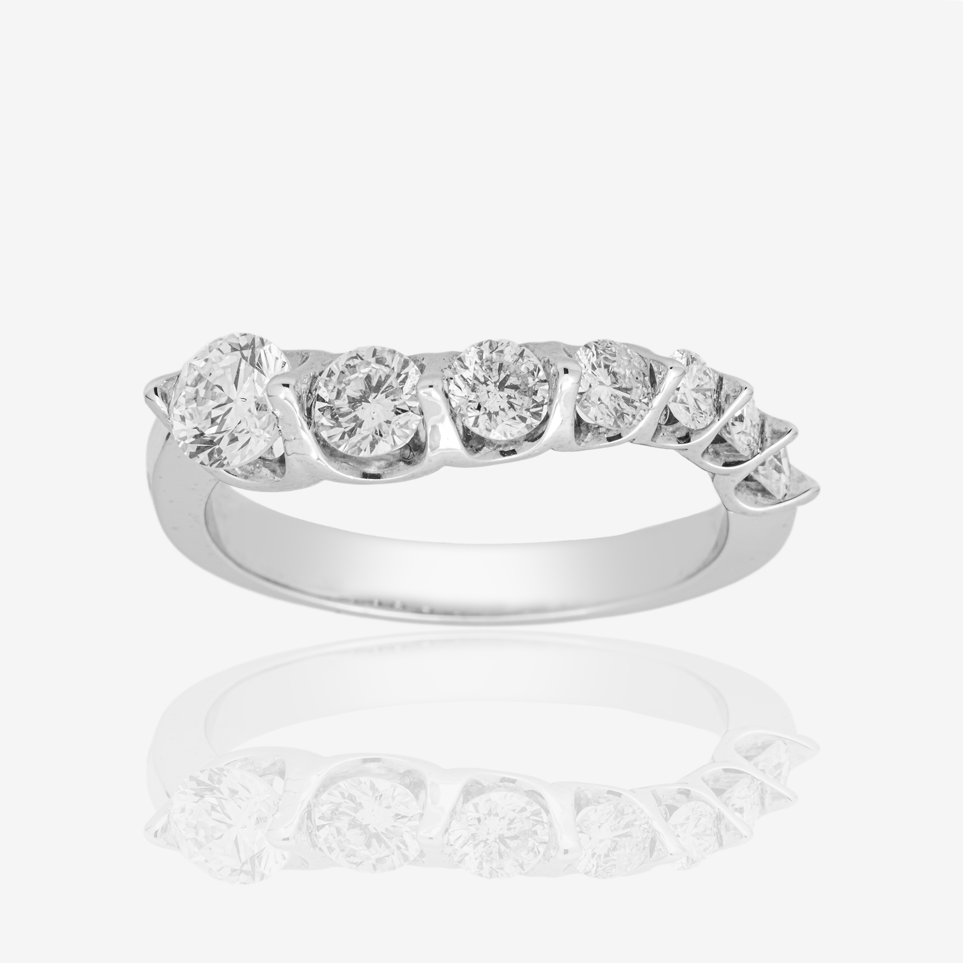ETERNITY RING IN WG 1.15 CT DIAMONDS
