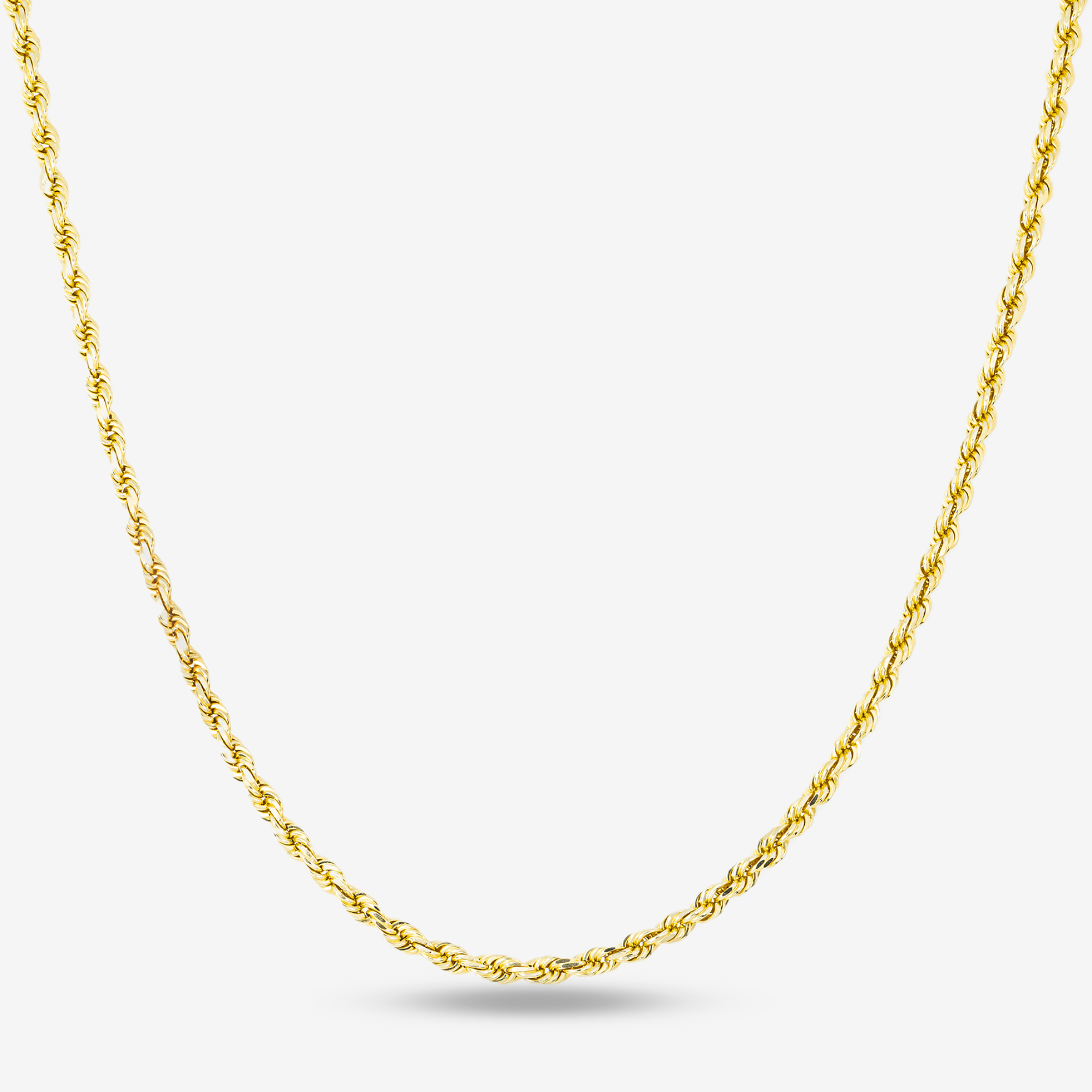 YELLOW GOLD ROPE CHAIN
