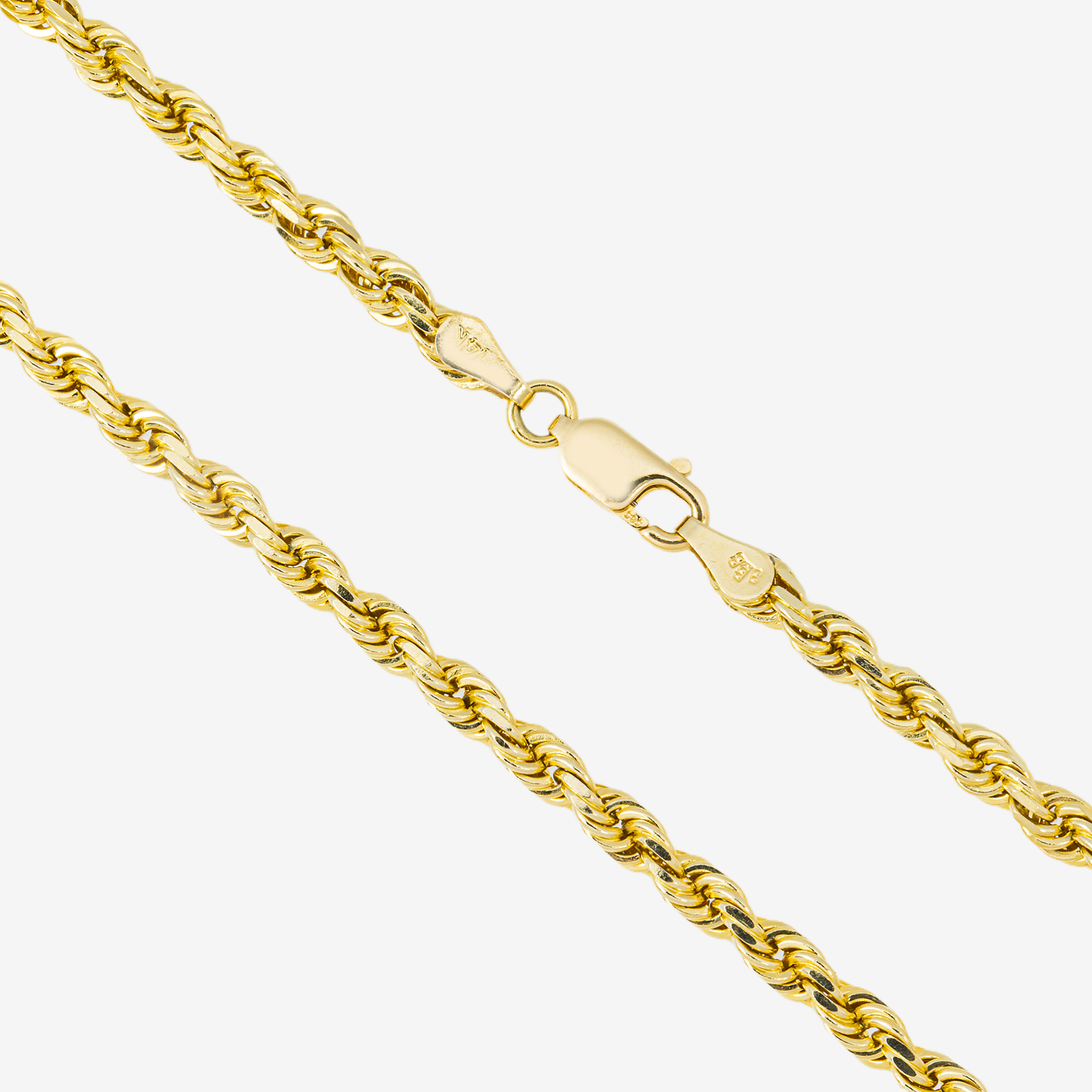 YELLOW GOLD ROPE CHAIN