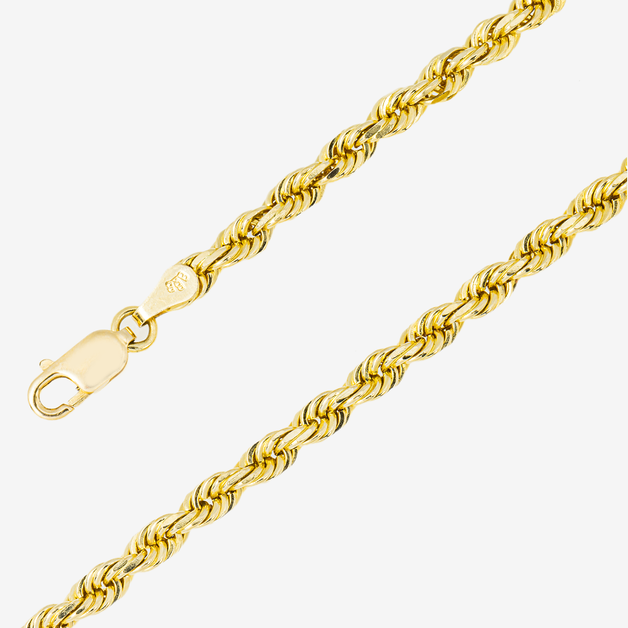 YELLOW GOLD ROPE CHAIN
