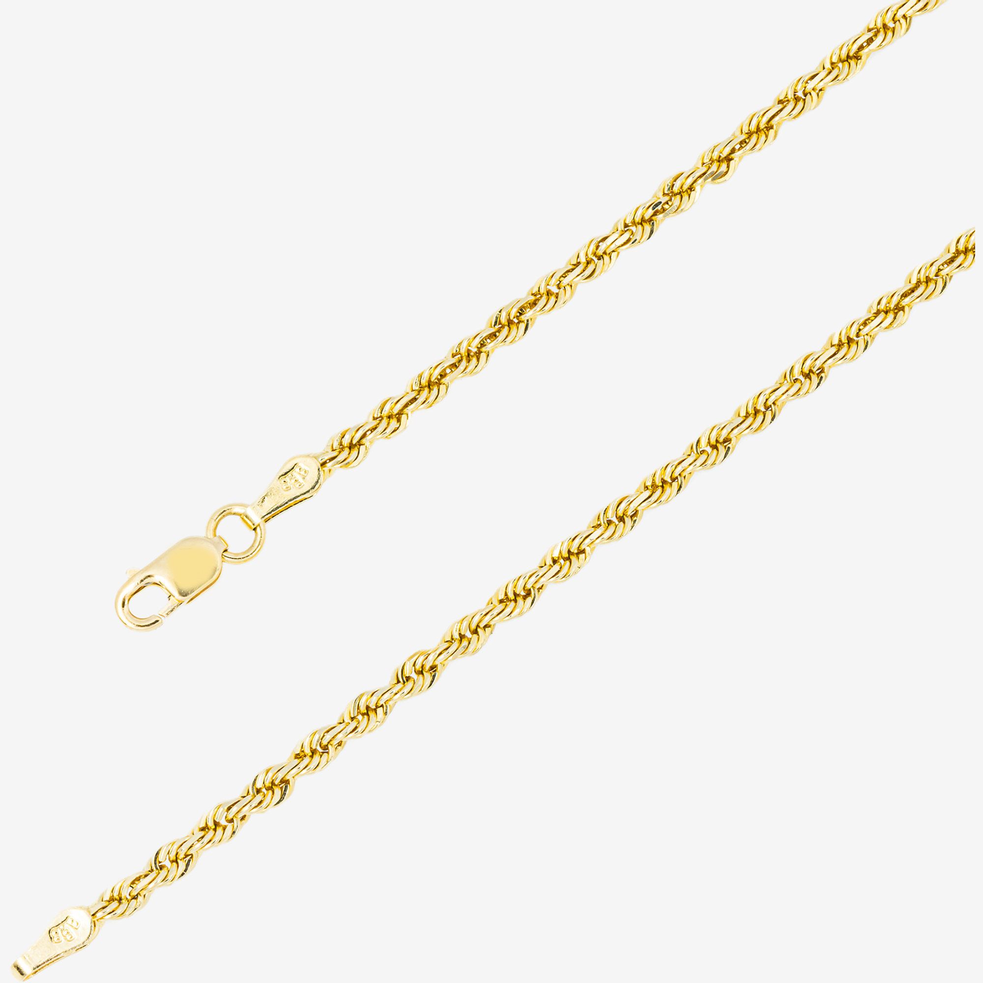 14K ROPE CHAIN IN YG