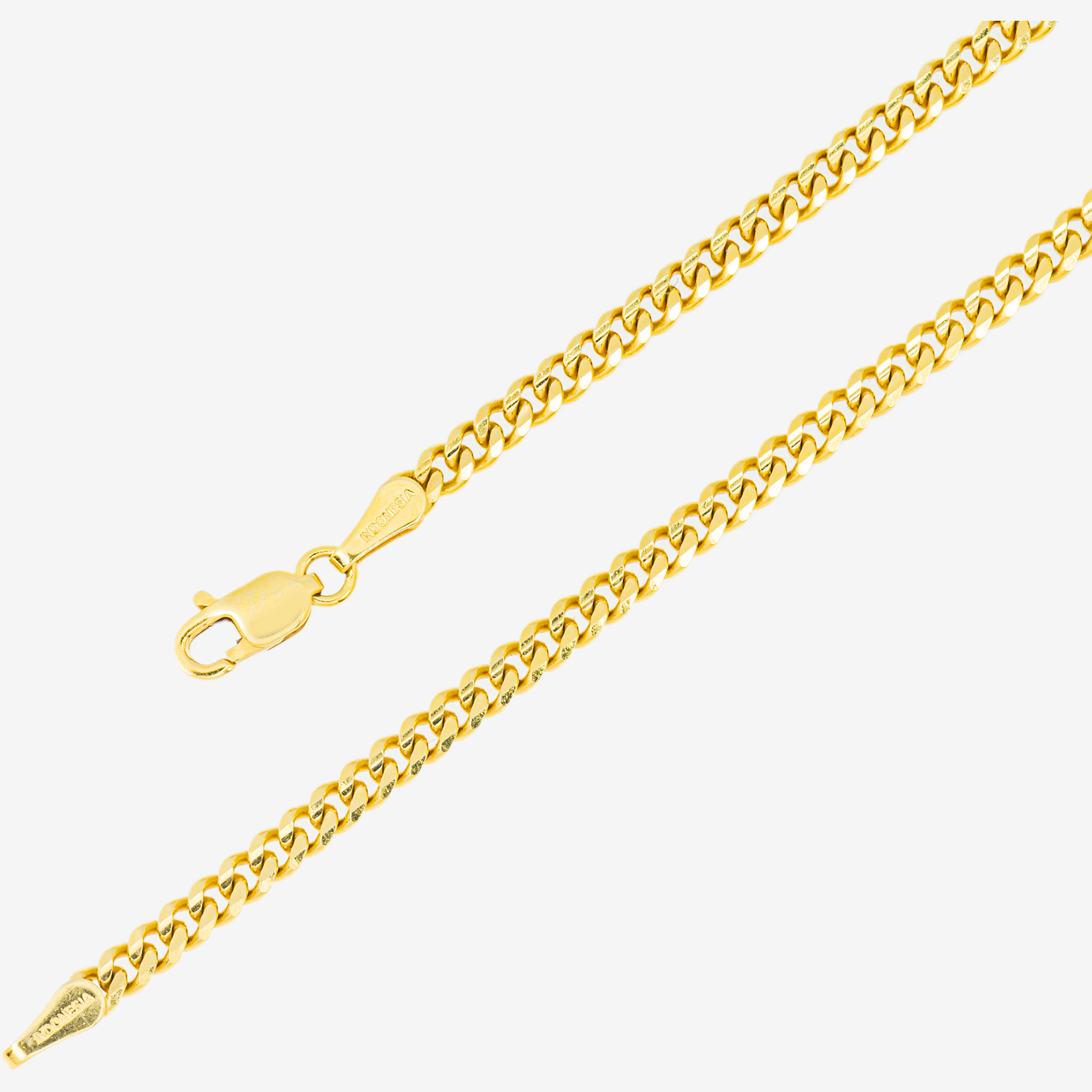 14K CUBAN LINK CHAIN IN YG
