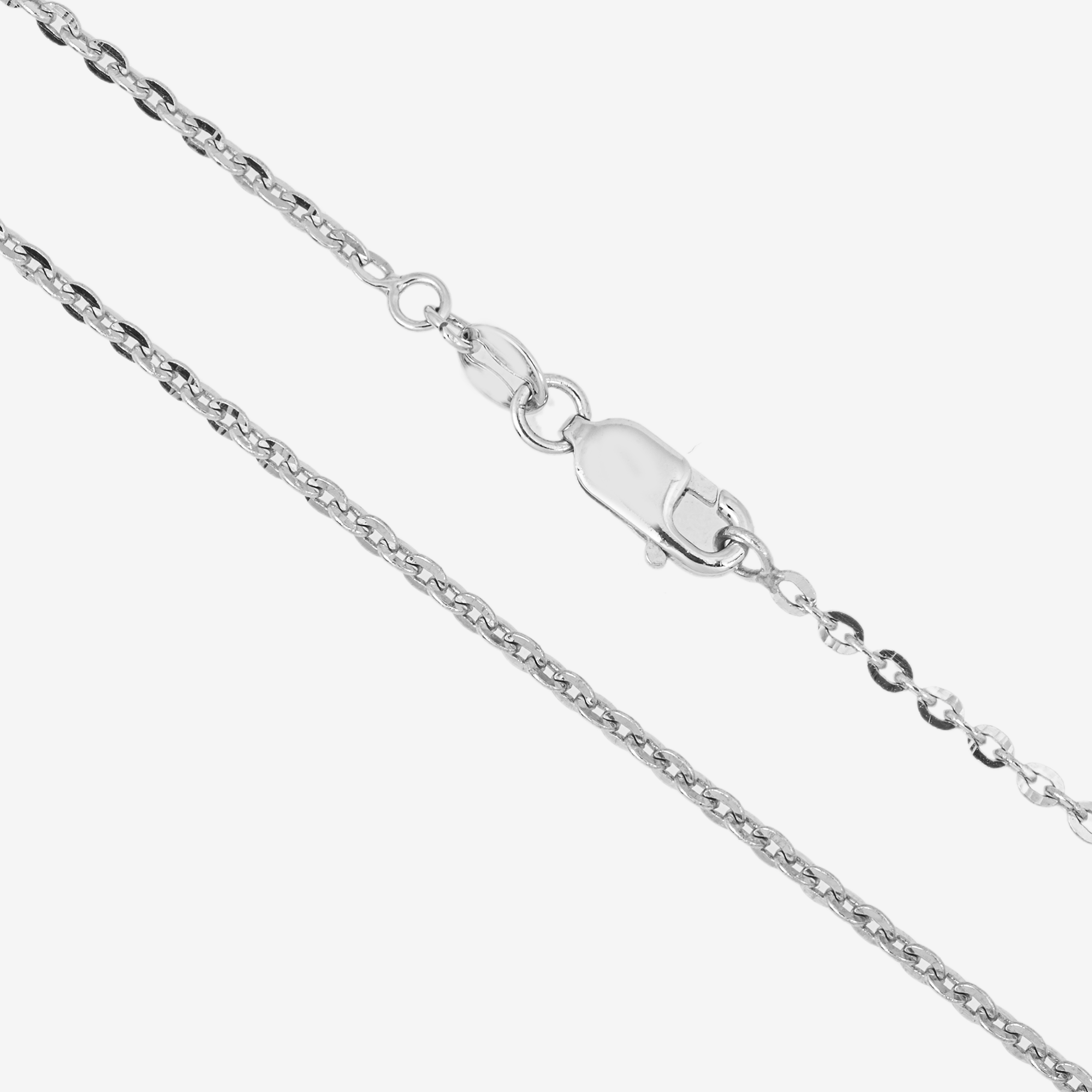14K CABLE LINK CHAIN IN WG