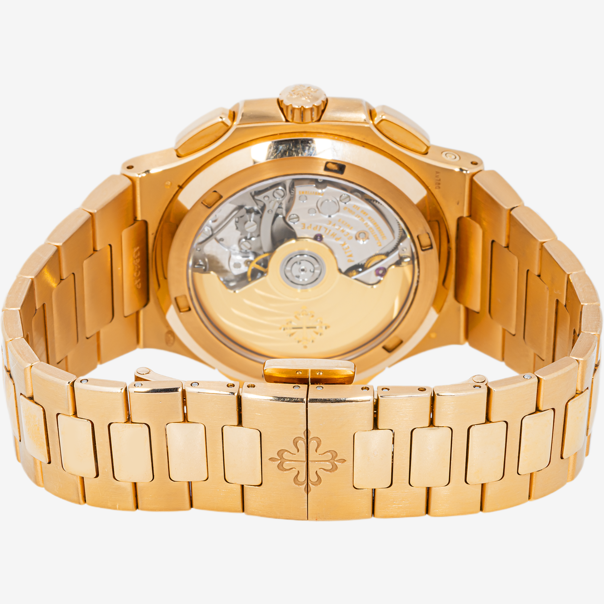 PATEK PHILIPPE NAUTILUS 5990 40MM ROSE GOLD WITH SUNBURST BLUE DIAL