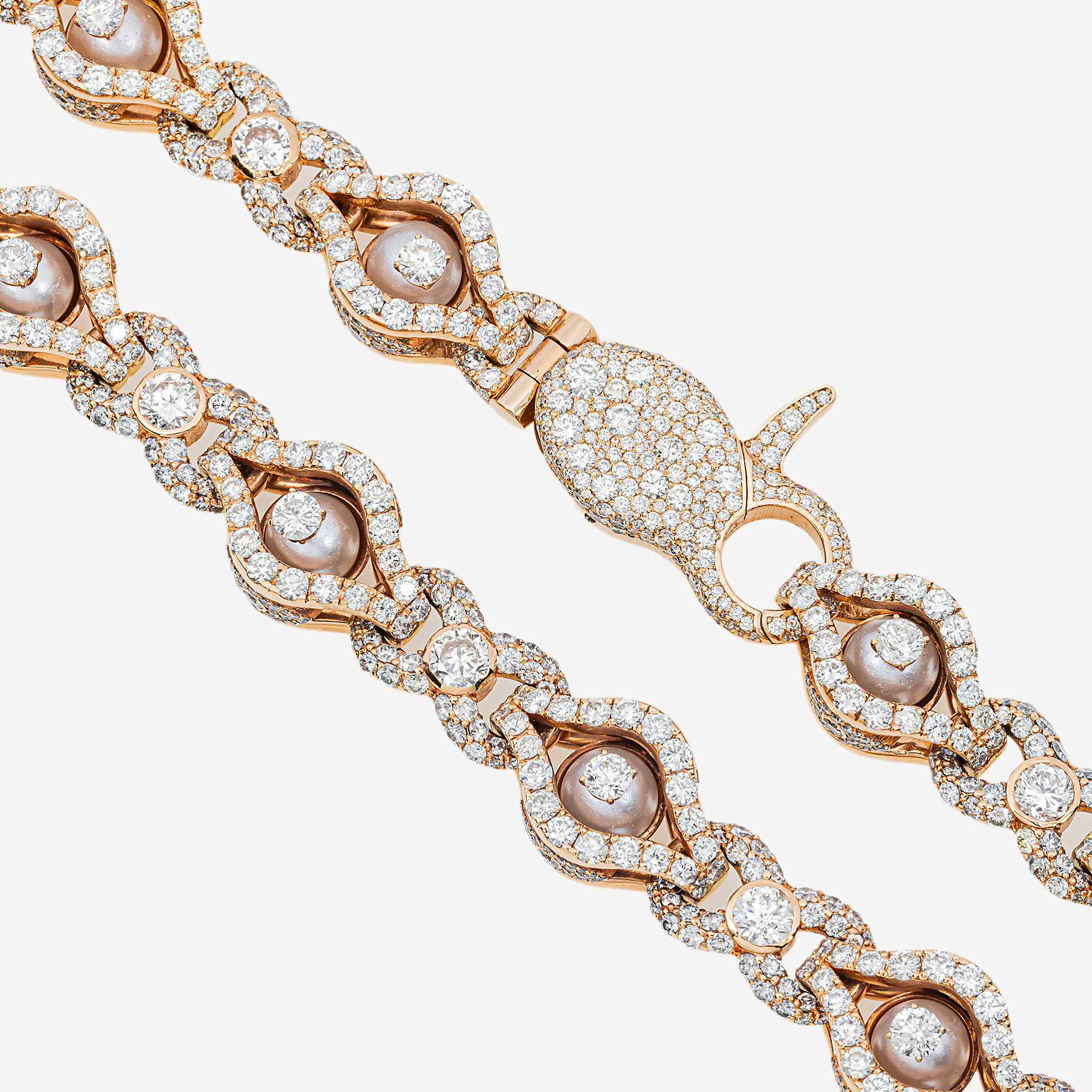 EVIL EYE LINK SOLID GOLD DIAMOND CHAIN (Details)