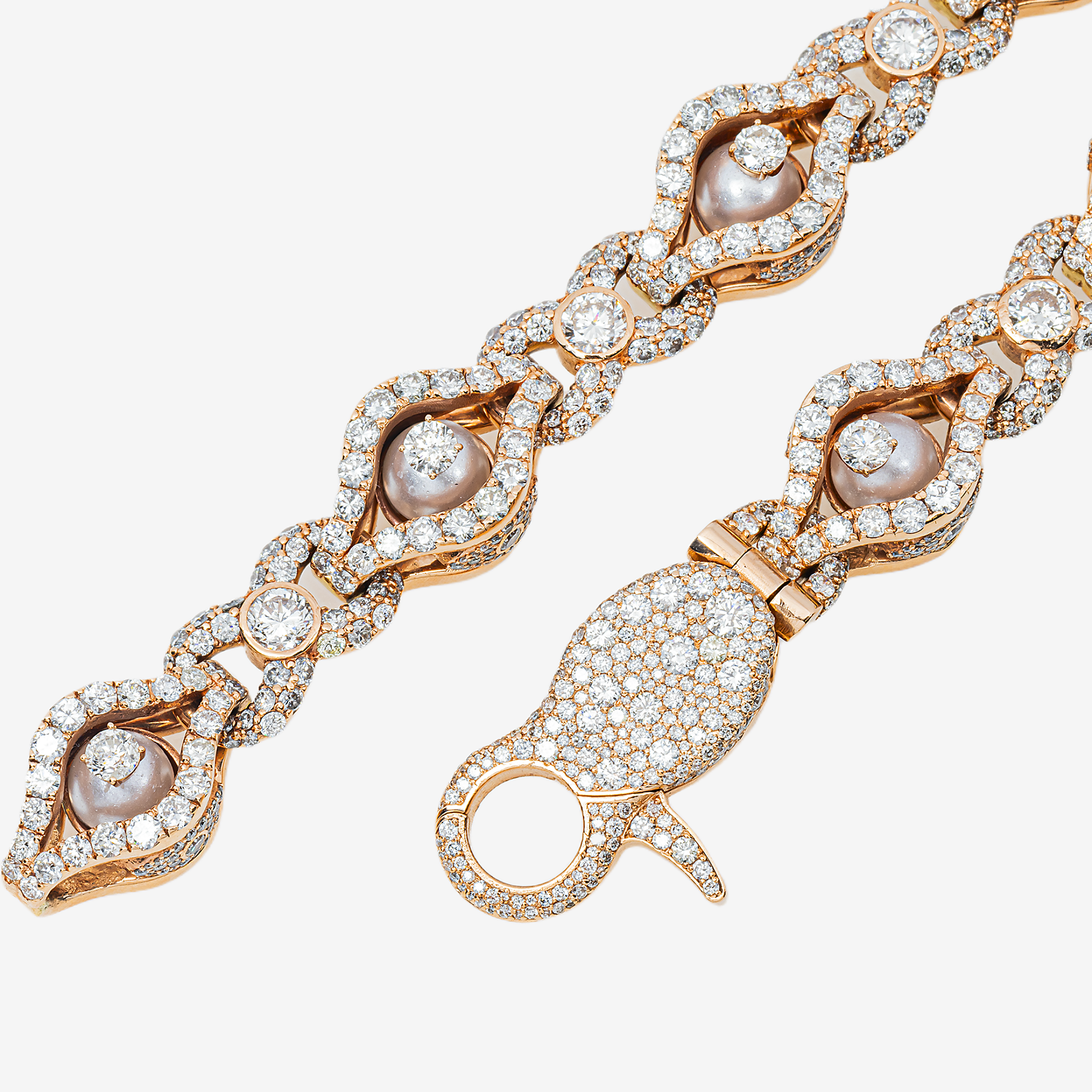 EVIL EYE LINK SOLID GOLD DIAMOND CHAIN (Details)