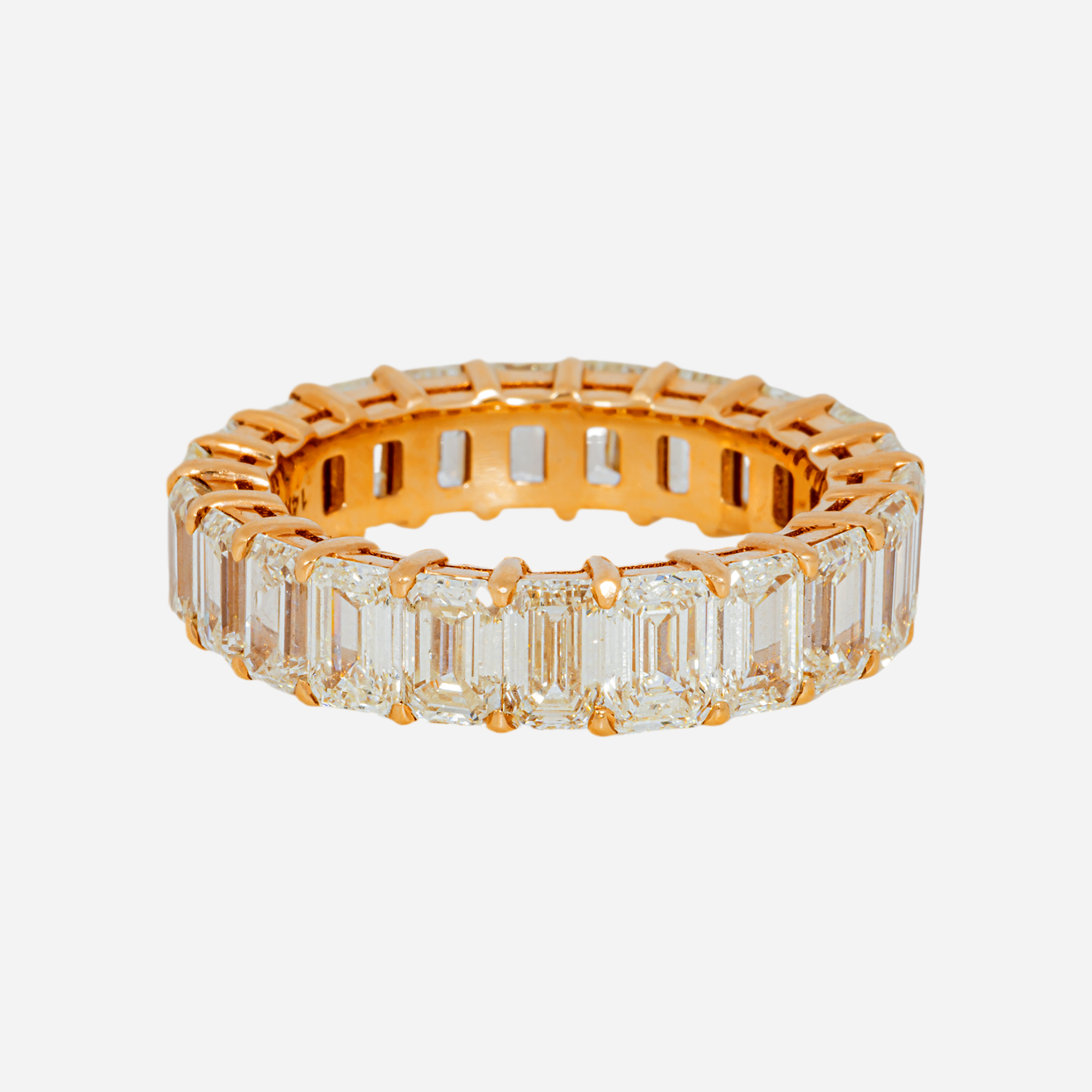 ROSE GOLD BAGUETE RING