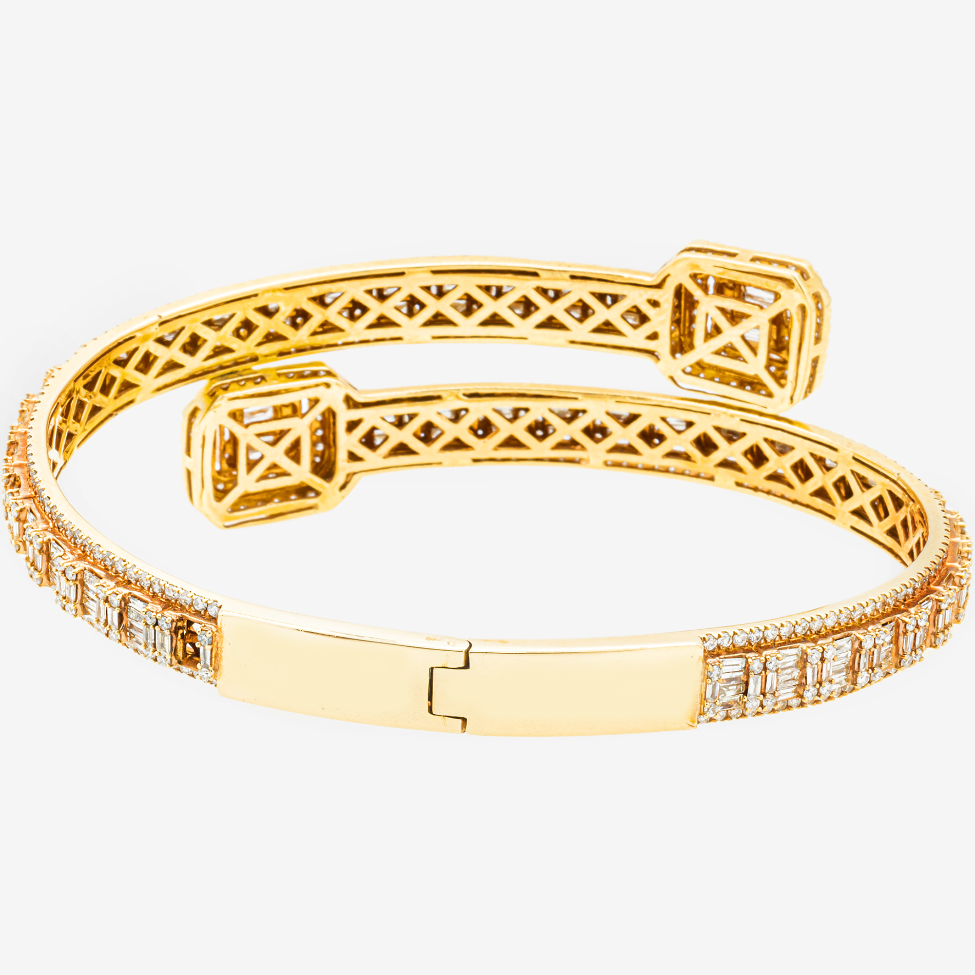 YELLOW 11.5CT BAGUETTE BRACELET