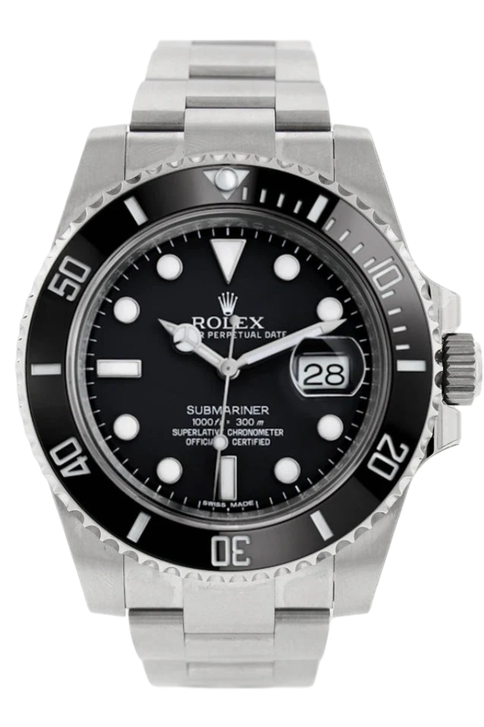 Rolex Submariner Date 40 Black Dial Mens Watch 116610LN 116610