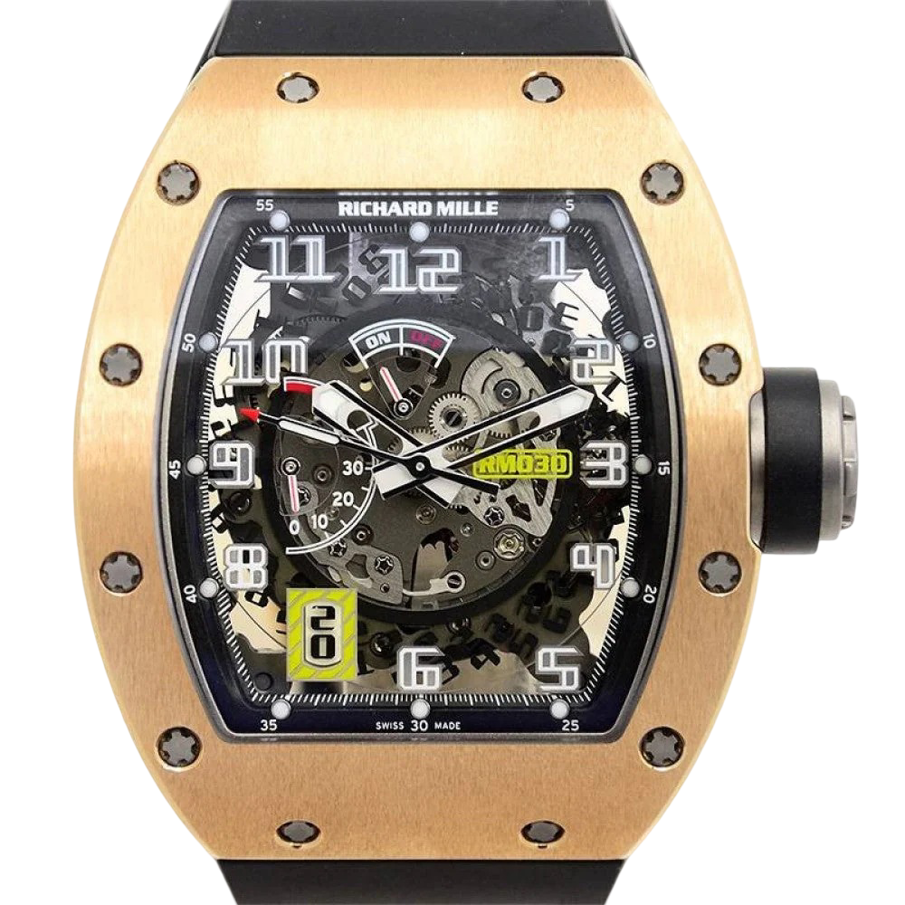 Richard Mille Declutchable Rotor Rose Gold RM 030