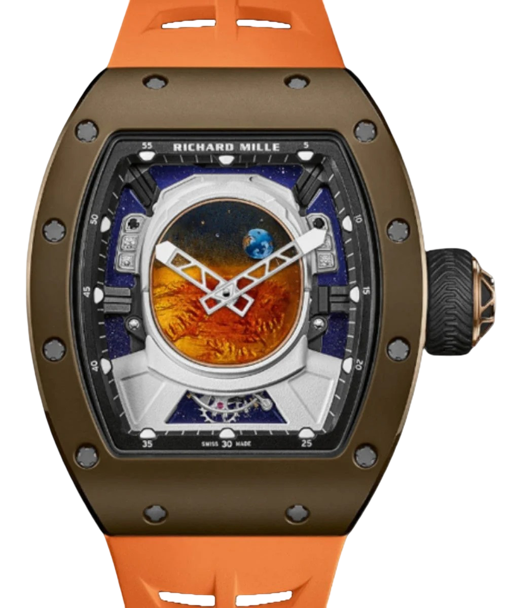 Richard Mille Manual Winding Tourbillon Pharrell Williams Cermet/Carbon TPT RM 52-05 - BRAND NEW