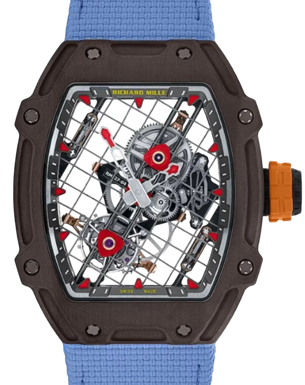 Richard Mille Manual Winding Tourbillon Rafael Nadal "TitaCarb" Titanium/Carbon RM 27-04 - BRAND NEW
